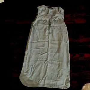 A Pea in a Pod Chambray Dress